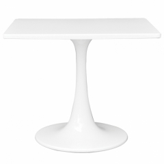 SQUARE FIBERGLASS DINING TABLE 90.0X75.0X75.0 CMS