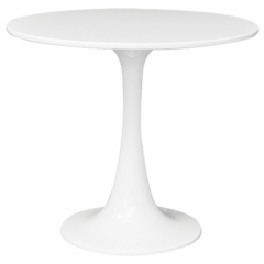 ROUND FIBERGLASS DINING TABLE  Dia. 85.0X75.0 CMS