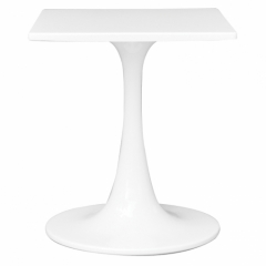 SQUARE FIBERGLASS DINING TABLE 75.0X75.0X75.0 CMS