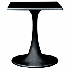 FIBERGLASS DINING TABLE 60X60X75 CM.