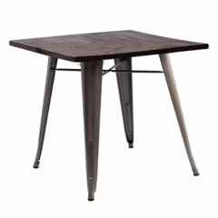 SQUARE DINING TABLE 80X80CM.